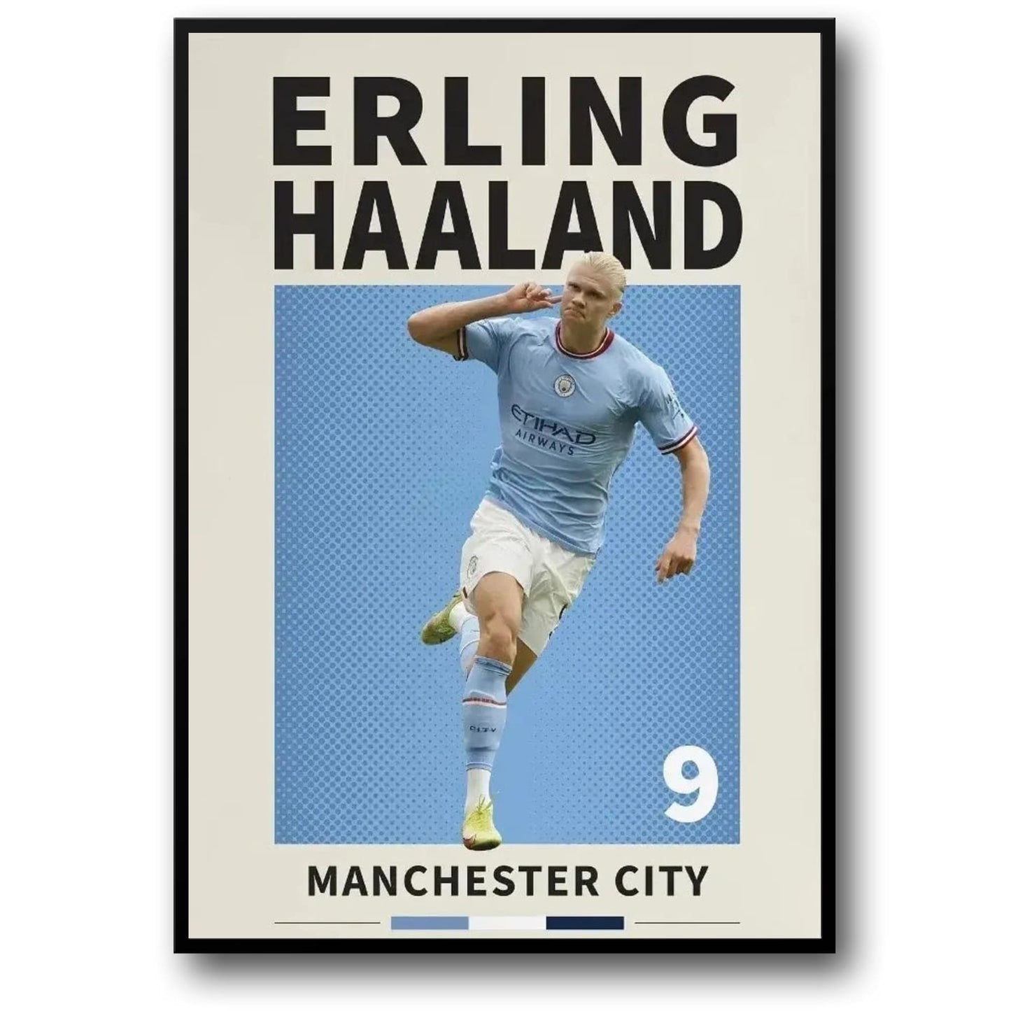Erling Haaland | Fußballstar-Kunst