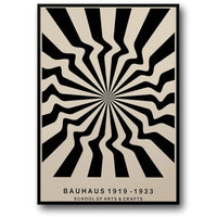 Bauhaus-Illusion | Geometrische Moderne Kunst