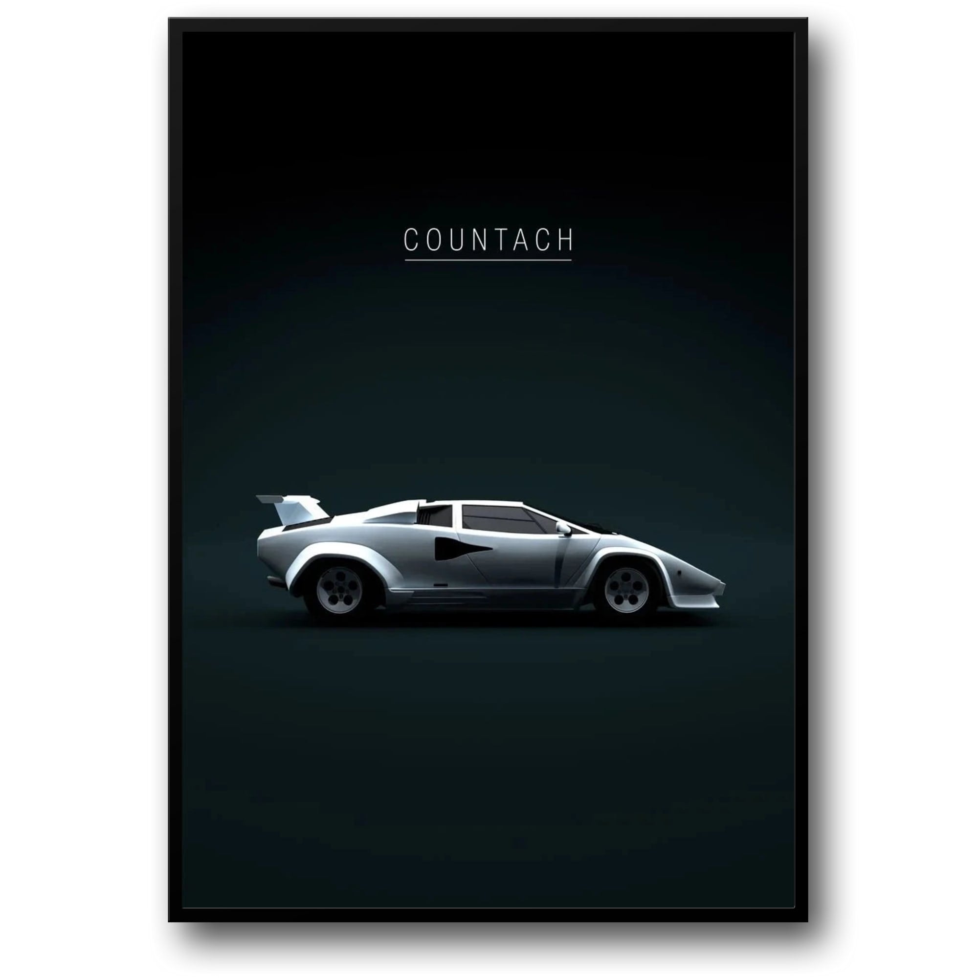 Lamborghini Countach | Vintage Car Tribute – Wall Of Art Studio