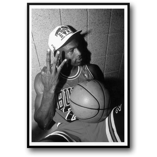 Michael Jordan | Die legendären drei Finger | Basketballlegende