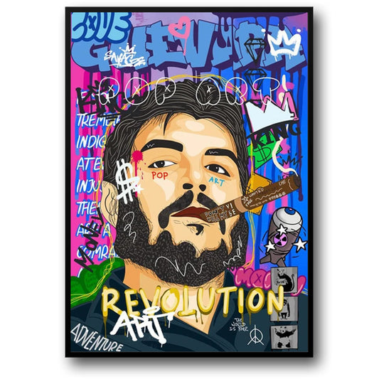 Scarface & Mona Lisa | Graffiti Abstract