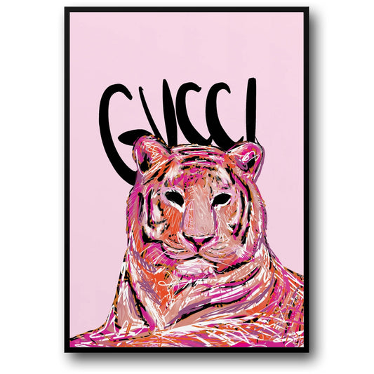 Gucci Tiger | Modeinspirierte Wildtierkunst