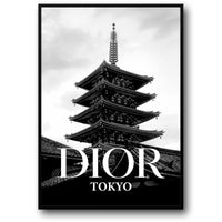 Dior Tokio | Topaktuelle Mode in der Metropole | Futuristische Dior-Poster