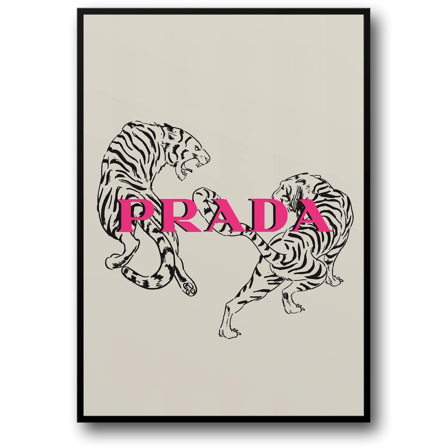 Prada Tijger | Mode Kunst | Moderne Luxe
