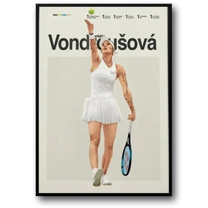 Tennis Legends | Modern Aesthetic | Markta Vondrouov Design
