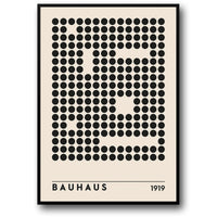 Bauhaus-Hommage 1919 | Punktmatrix-Design