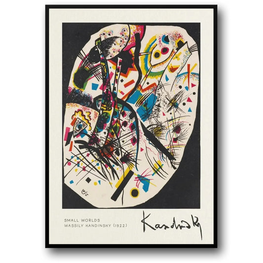 Kandinsky | Kleine Welten | Lebendige abstrakte Kunst