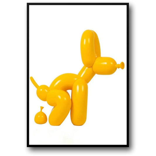Ballon Hond | Pop Art | Moderne Badkamer Decor