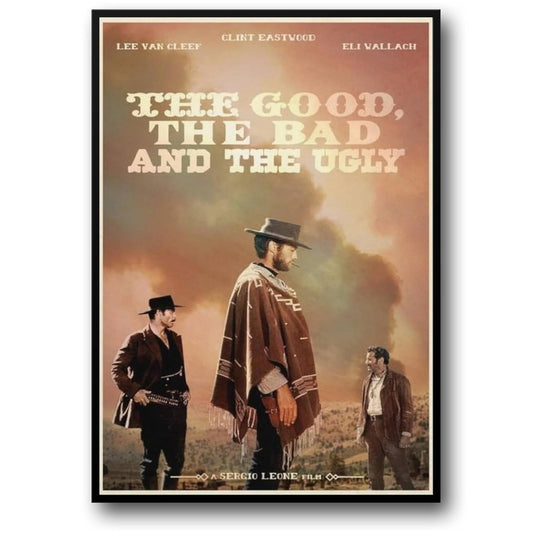 De Goede, de Slechte en de Lelijke | Cult Film Poster