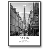 Eiffelturm-Poster | Romantischer Paris-Kunstdruck | Französisches Dekor-Kunstwerk | Malerische Wandkunst aus Frankreich | Reisefotografie