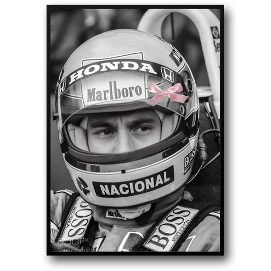 Ayrton Senna | F1 Ikon Kunst | Senna Eerbetoon
