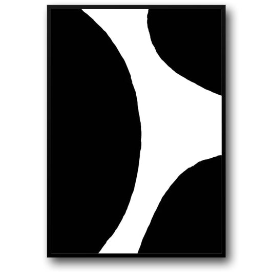 Composition in Void and Form | Artistic Abstract Design Poster | Home Decor Wall Art | Modern Aesthetic | Living Room Accent | Eye-Catching Visual Artwork