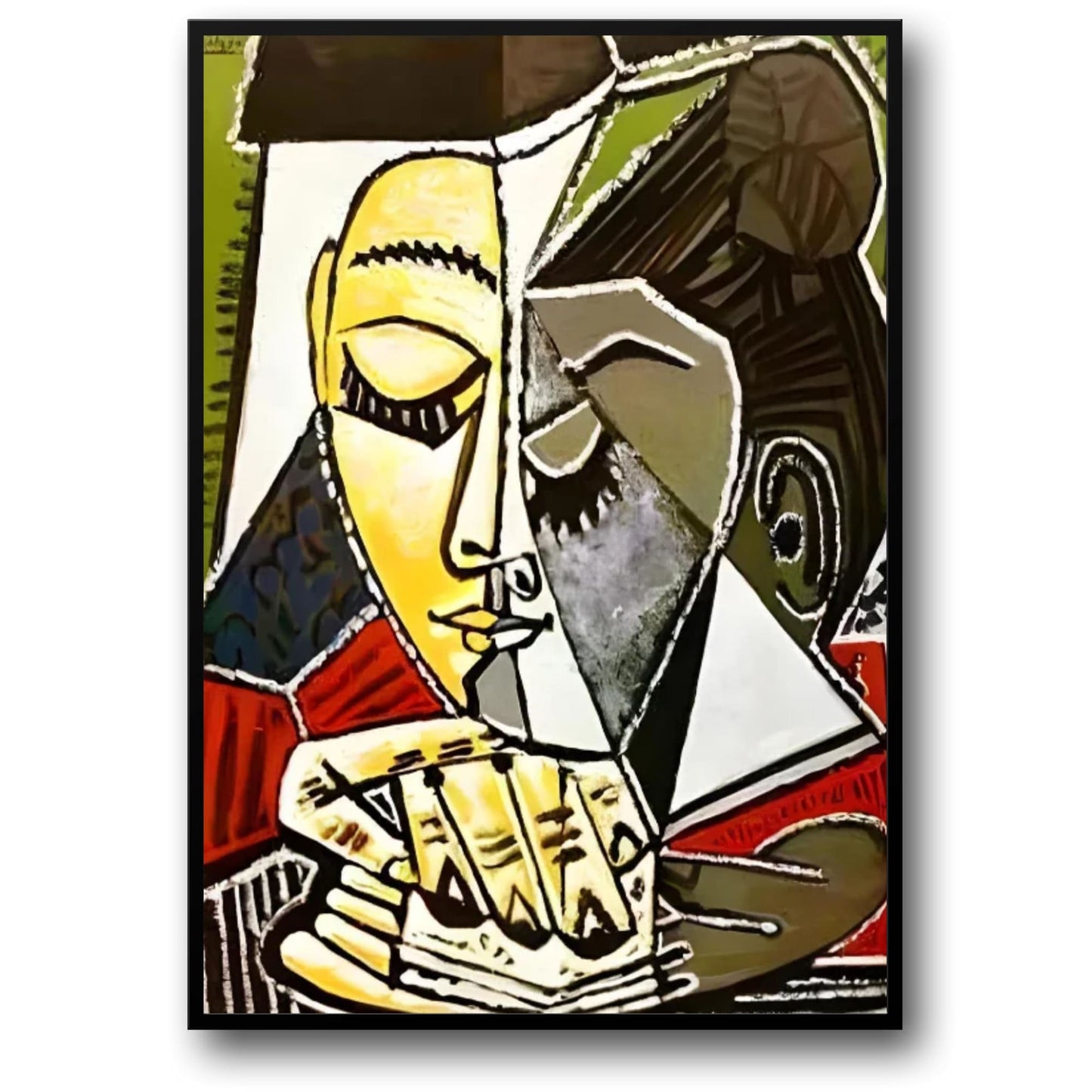 Pablo Picasso | Abstraktes Vintage-Anime