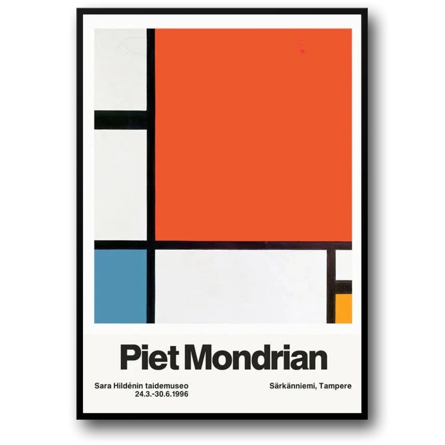 Piet Mondrian | Compositie in Rood, Blauw, Geel | 1930 Abstract