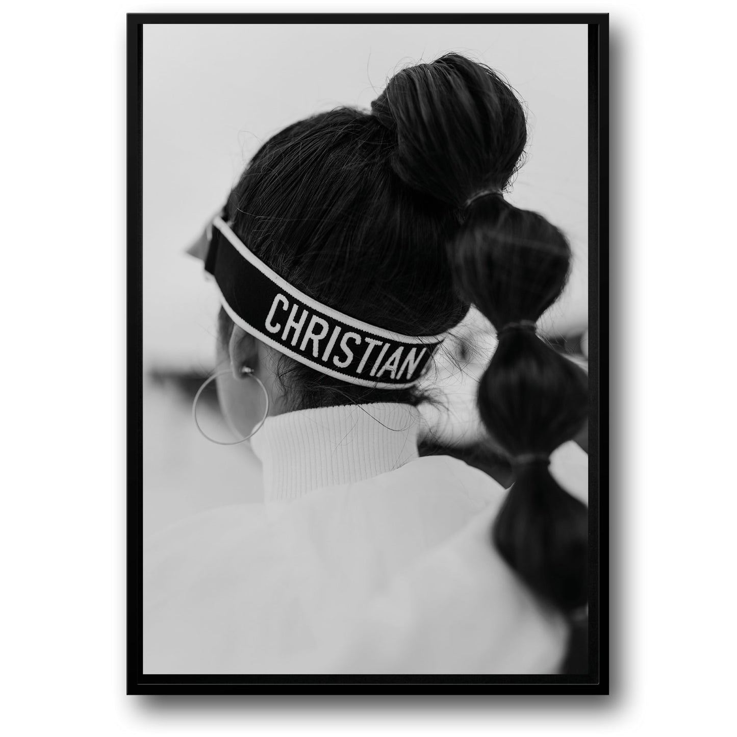 Dior Fashion Girl | Moderne, schicke Kunst | Elegante Illustration