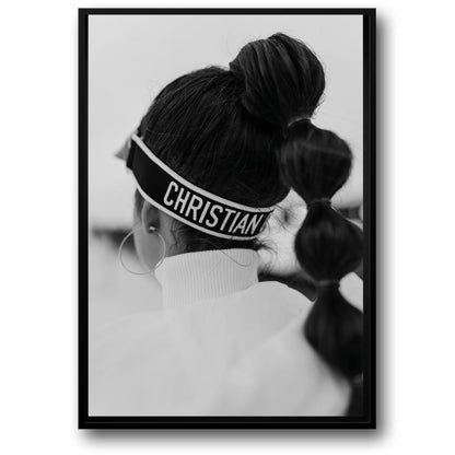 Dior Fashion Girl | Moderne, schicke Kunst | Elegante Illustration