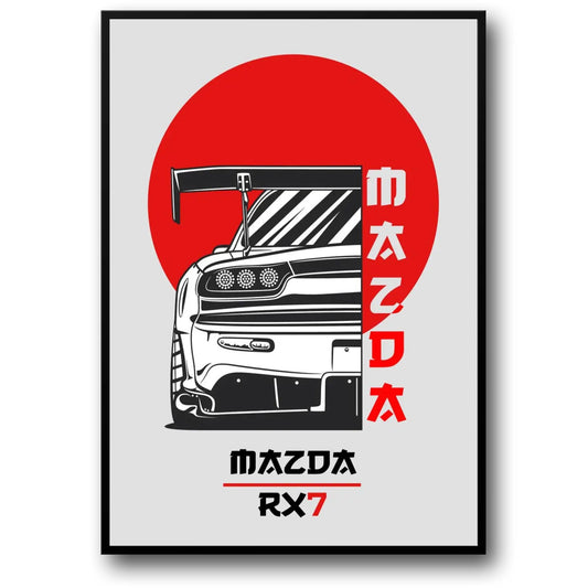 Mazda RX7 | Japanse Auto Kunst