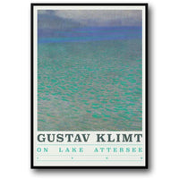 Attersee | Landschaftsmalerei von Gustav Klimt