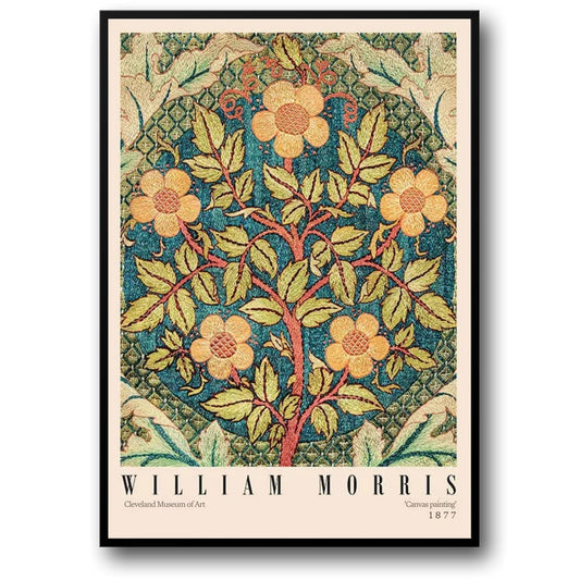 William Morris | Rozenkrans 1877 | Vintage Print