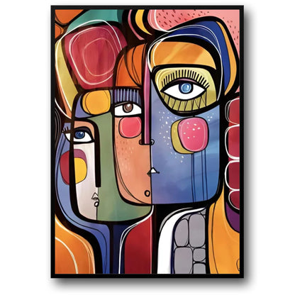 Abstrakte Malerei im Vintage-Stil | Pablo Picasso