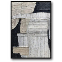 Stein und Erde | Kunstdruck in Naturfarben