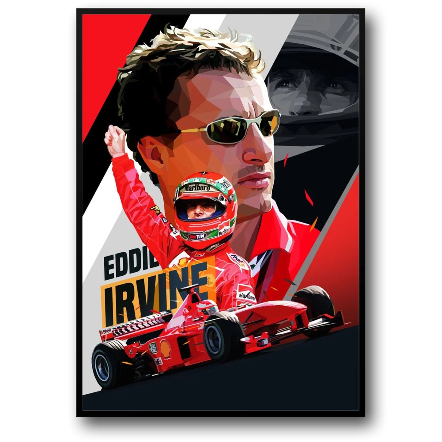 Eddie Irvine | Formule 1 Racer Helm