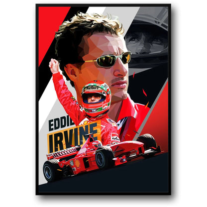 Eddie Irvine | Formule 1 Racer Helm