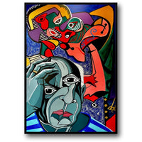 Vintage-Abstrakt | Pablo Picasso | Klassisches Anime