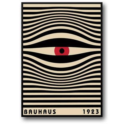 Bauhaus All Seeing Eye | 1923 Abstract Geometric Design