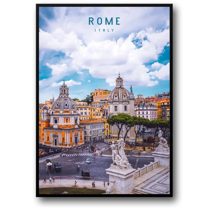 Piazza Venezia | Rom | Italien | Große Plätze und Monumente | Herz der Stadt | Ikonische Rom-Poster