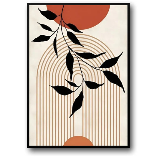 Minimalistische Kunst | Klare Linien | Schwarzweiß