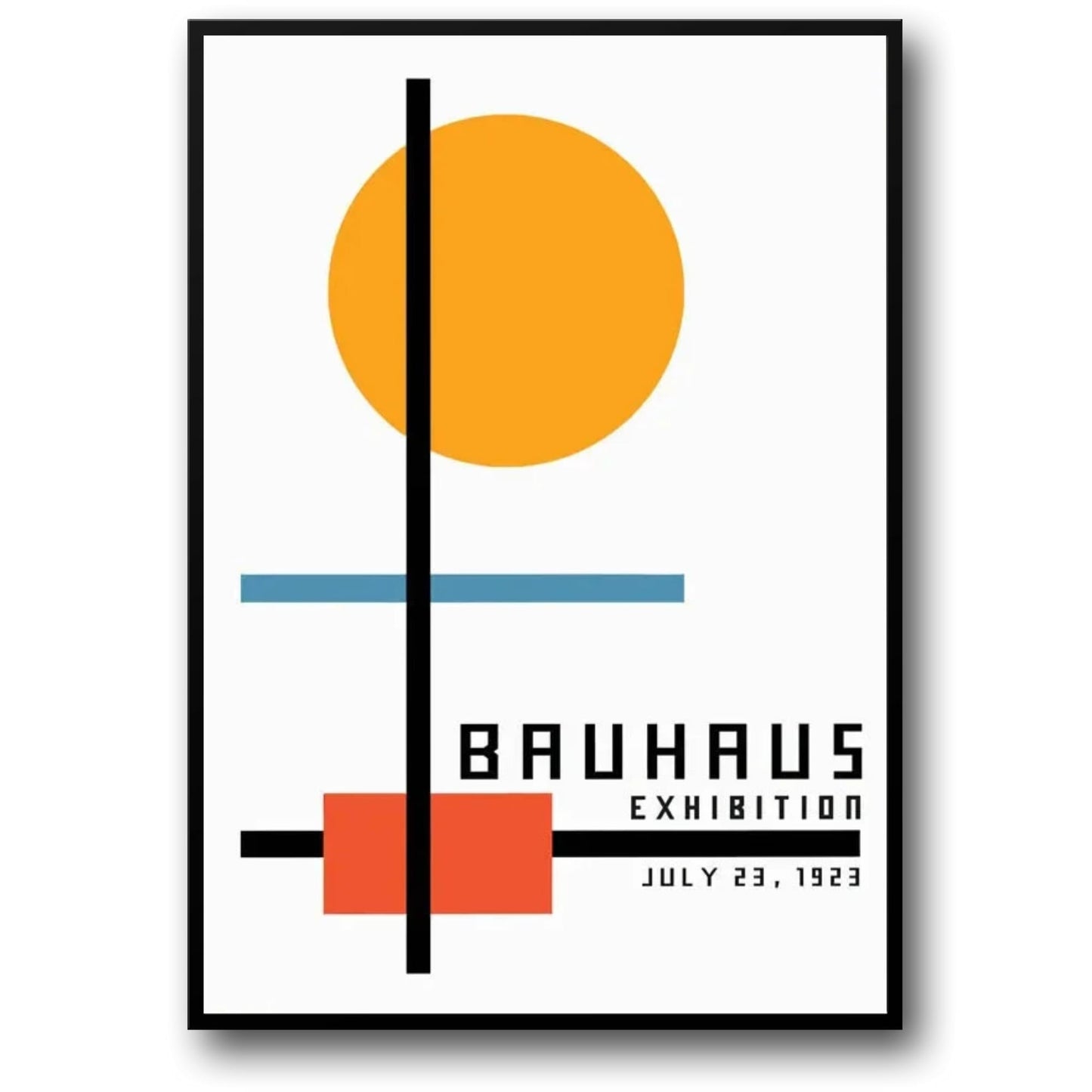 Piet Mondrian | Bauhaus 1923 | Moderne Geometrisch