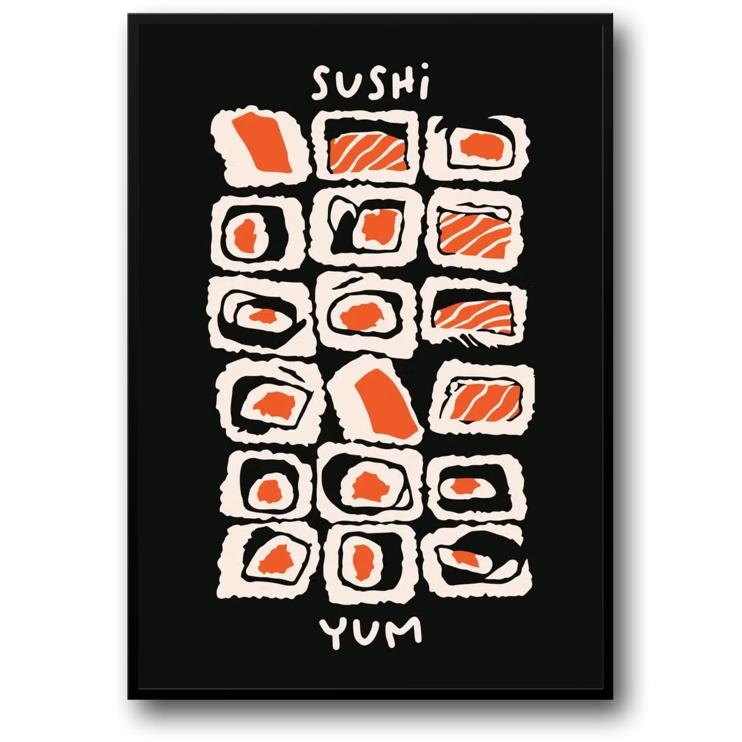 Japanisches Kawaii-Sushi | Küchendekoration