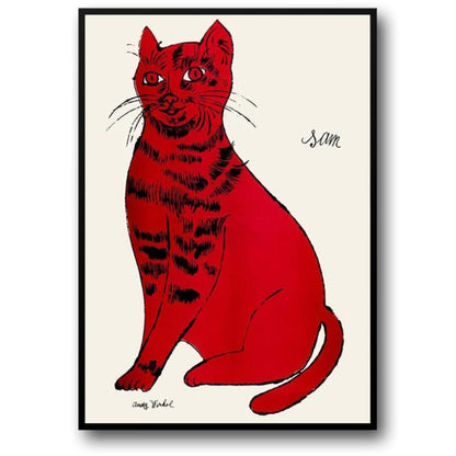 Sam die Katze | Andy Warhol Pop Art