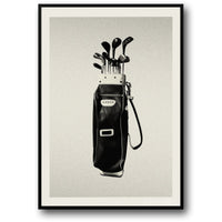 Vintage-Golftasche | Legenden des Golfsports
