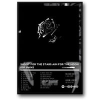 Pop Smoke | Albumcover zu „Shoot for the Stars“ | Hip-Hop-Dekor