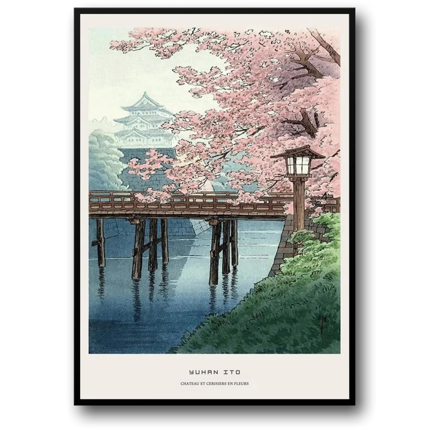 Yuhan Ito Ukiyo-e | Chateau & Kersenbloesems
