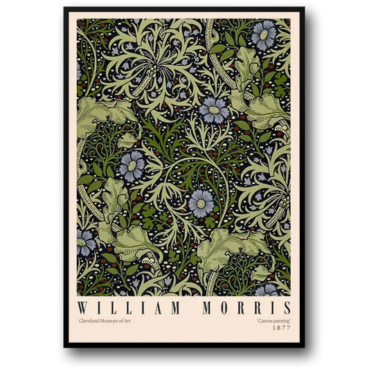 William Morris Zeewier | 1877 Vintage Botanisch