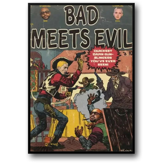 Bad Meets Evil | Musik-Comic-Poster