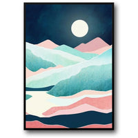 Abstrakte Landschaft der Blue Mountains