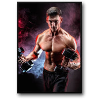 Bodybuilding-Motivation | Fitness-Poster fürs Fitnessstudio