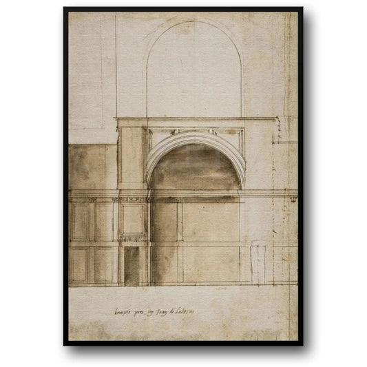 Architectural Arcade | Grand Arches and Elegant Arcades | Celebrating Structural Artistry | Captivating Architecture Posters