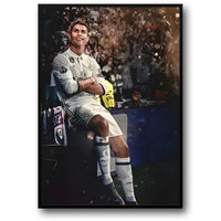 Cristiano Ronaldo | CR7 | Fußballlegende-Kunst
