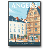 Angers, Frankreich | Ikonische Reiselandschaft