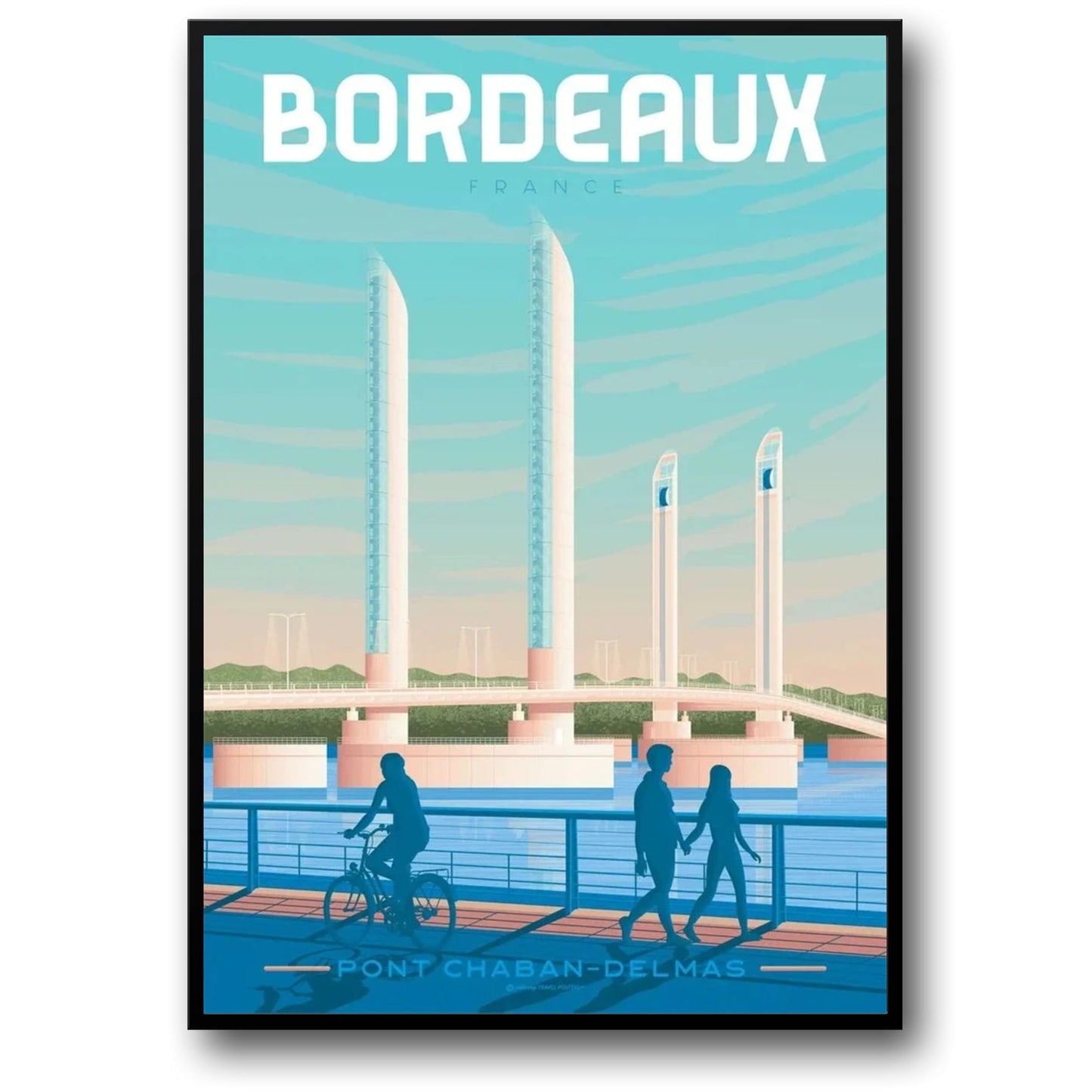 Bordeaux, Frankreich | Ikonische Stadtkulisse