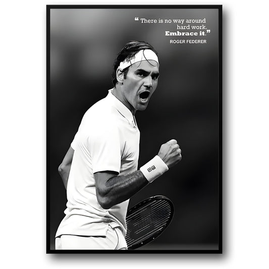 Roger Federer | Tennis Motiverende Quote