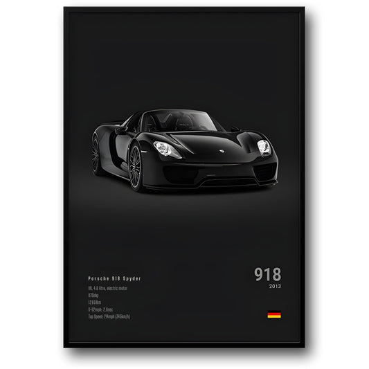 Porsche 918 | Eerbetoon aan Technische Uitmuntendheid