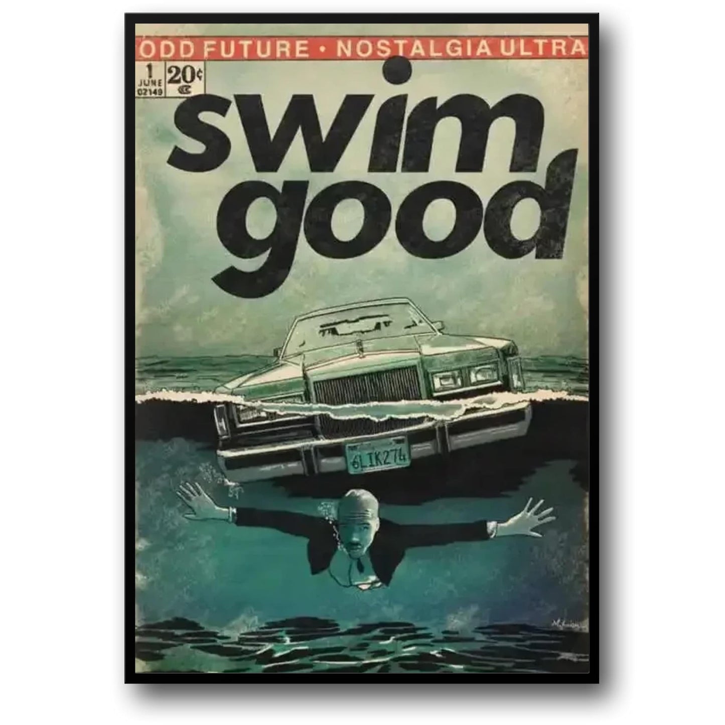 Frank Ocean | Swim Good Stripkunst