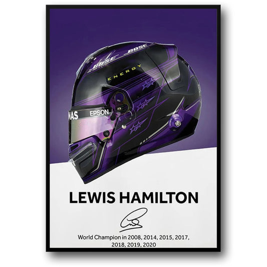 Formule 1 Helm Canvas