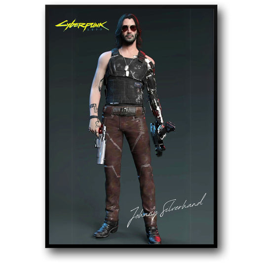 Cyberpunk 2077 | Johnny Silverhand | Sci-Fi Gaming Art